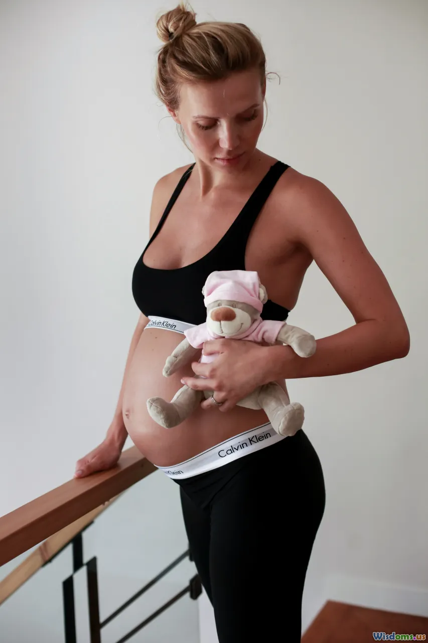 prenatal comfort, modify exercise, home fitness, supportive gear