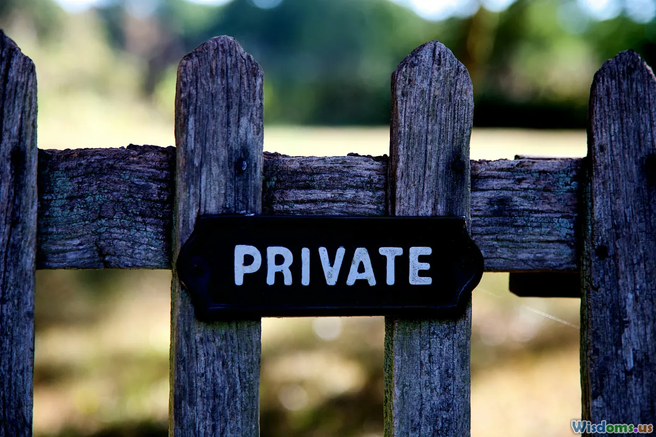 privacy, boundaries, security, family discussion