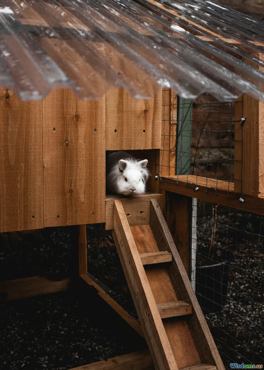 rabbit shelter, weatherproof hutch, sunshade
