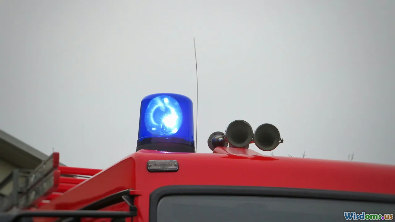 response vehicle, emergency, deployment, lights