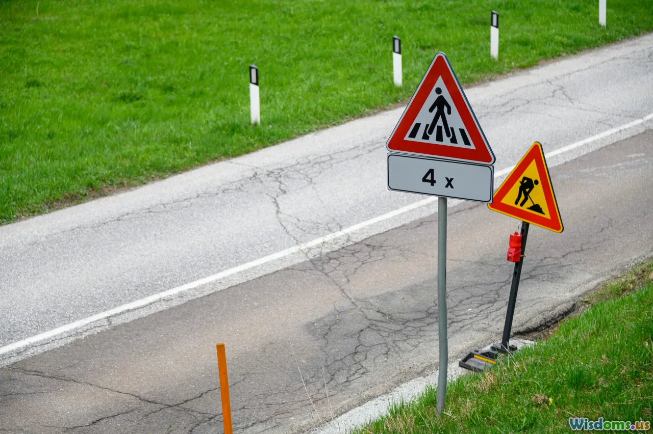 roadblocks, caution, strategy