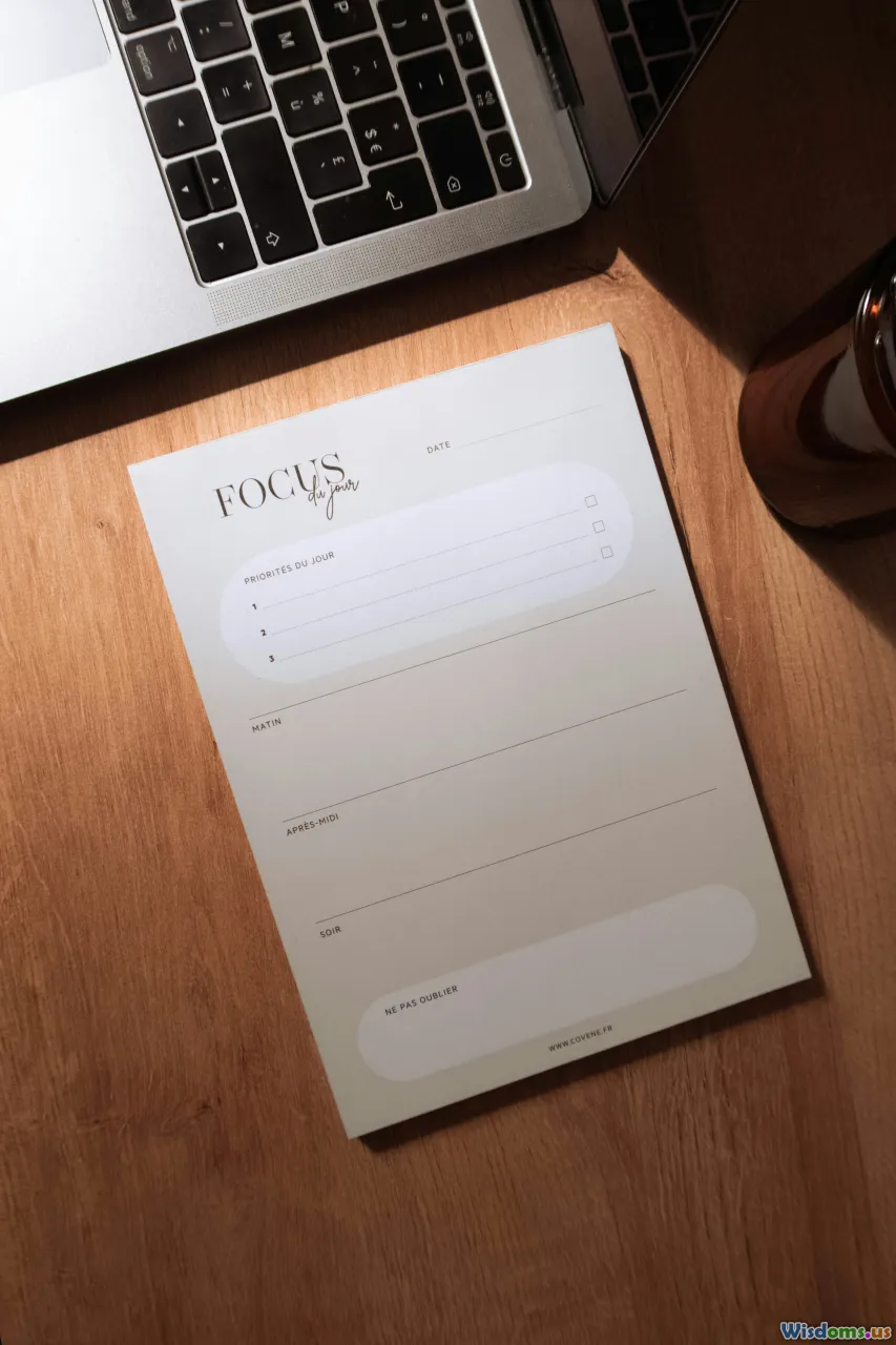 routine, schedule, focus, wellbeing