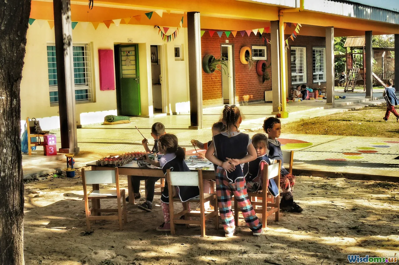 schoolyard, outdoor classroom, active learning