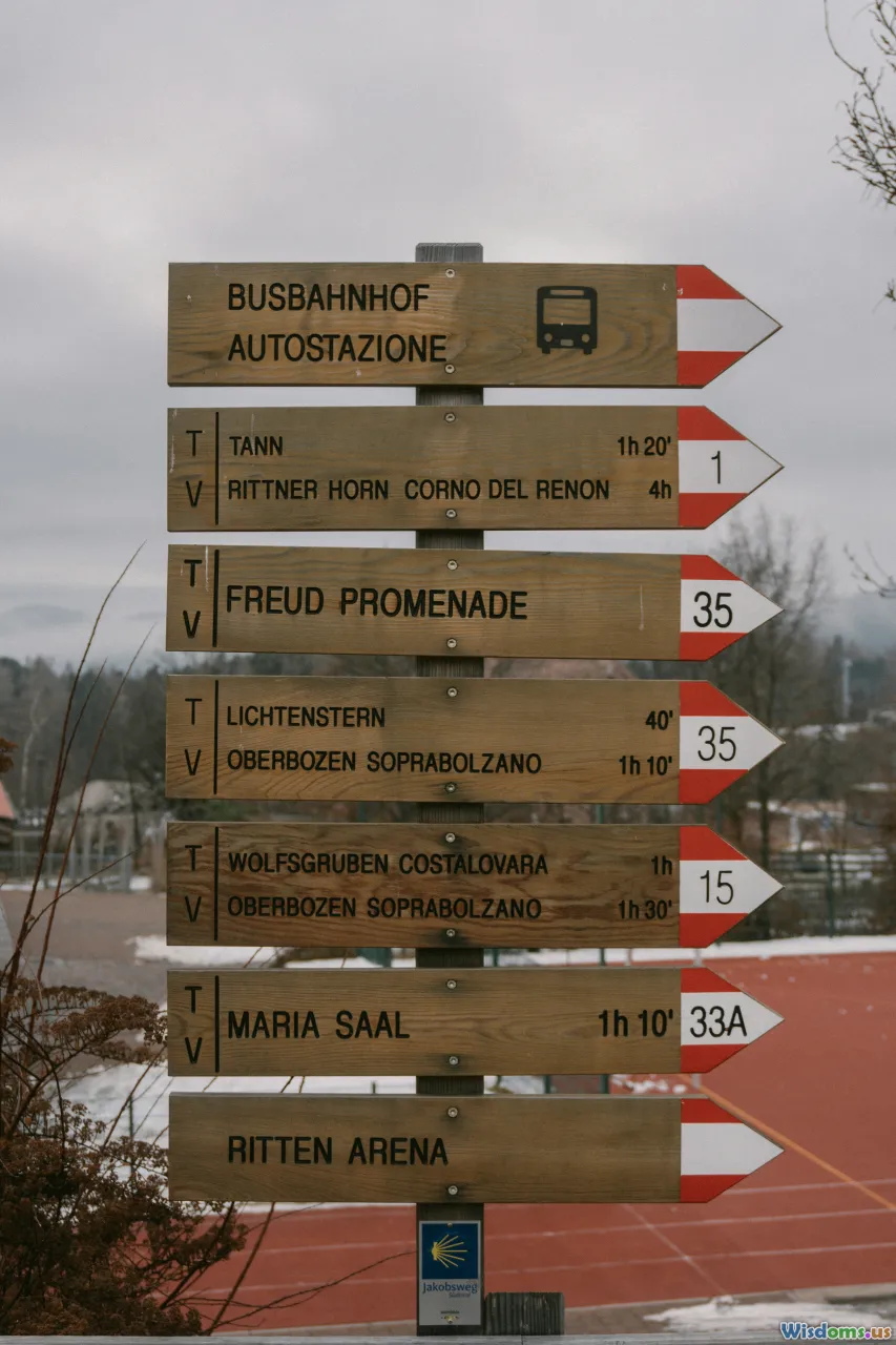 signage, wayfinding, maps, information boards