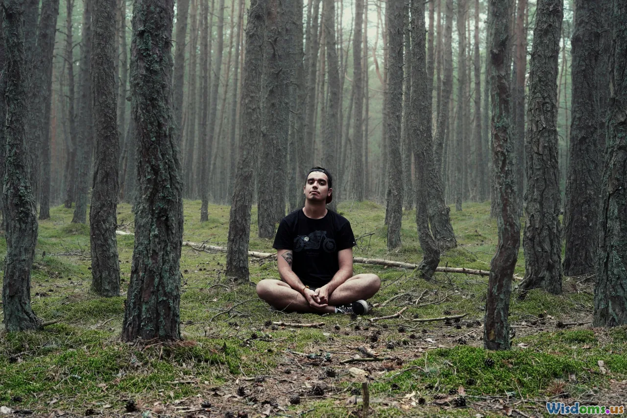 silent retreat, meditation, nature, peace