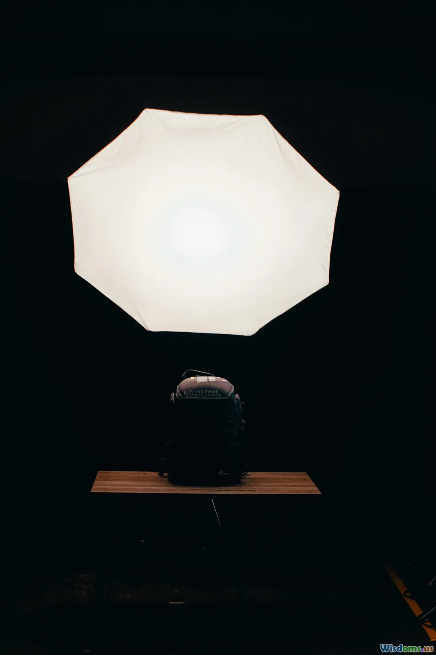 single light, minimalist lighting, spotlight portraiture