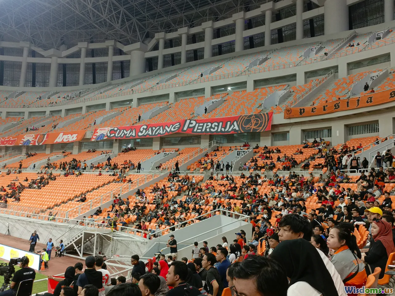 soccer stadium, fans, tifo, banners, crowd