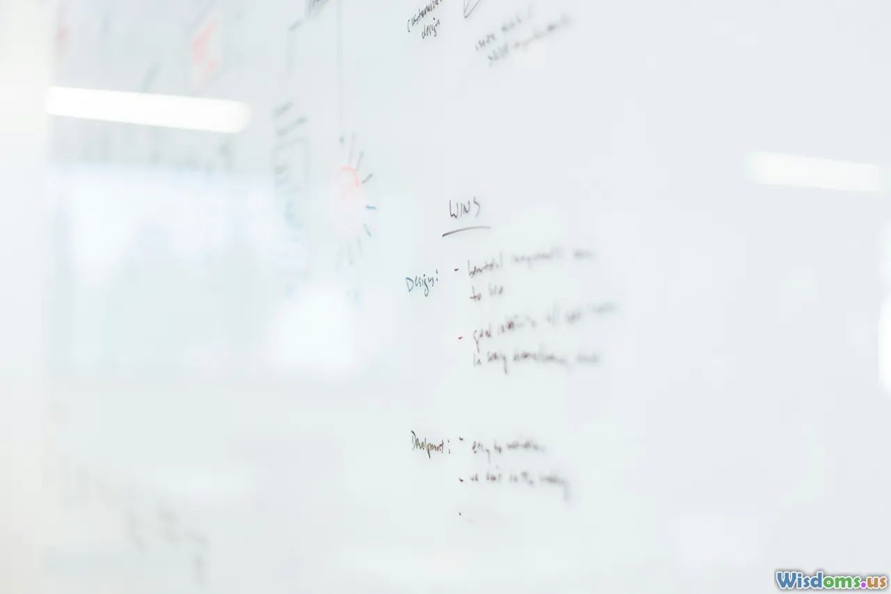 stakeholder map, whiteboard, team discussion