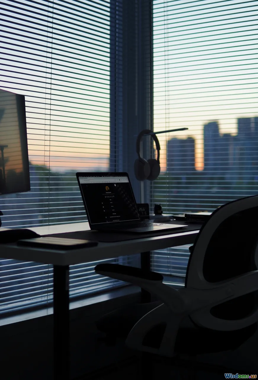 sunrise, routine, productivity, morning desk