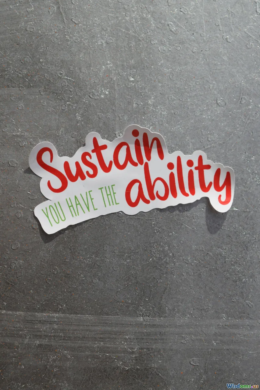 sustainability, lifestyle change, routine, habit