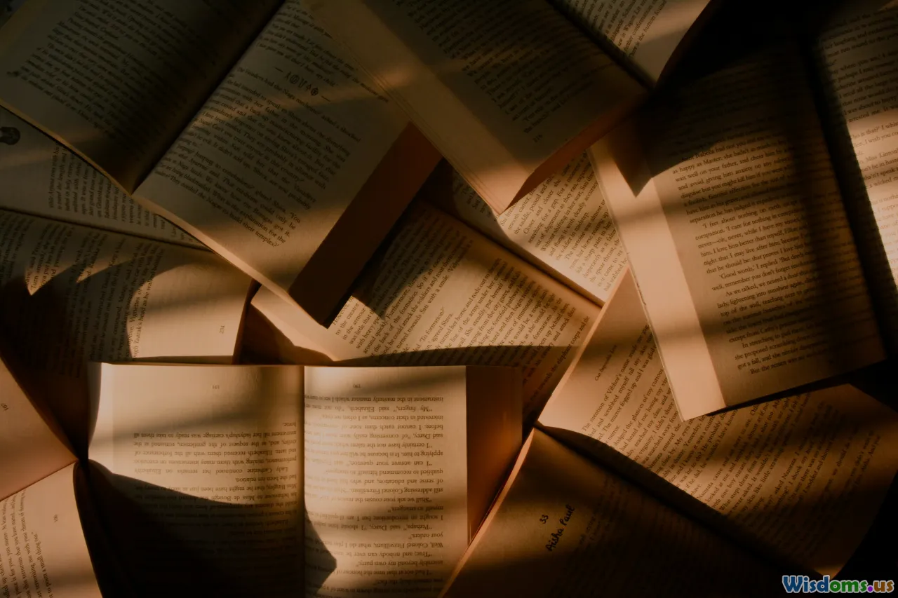 symbolic logic, paradox, blurred books, thought-provoking