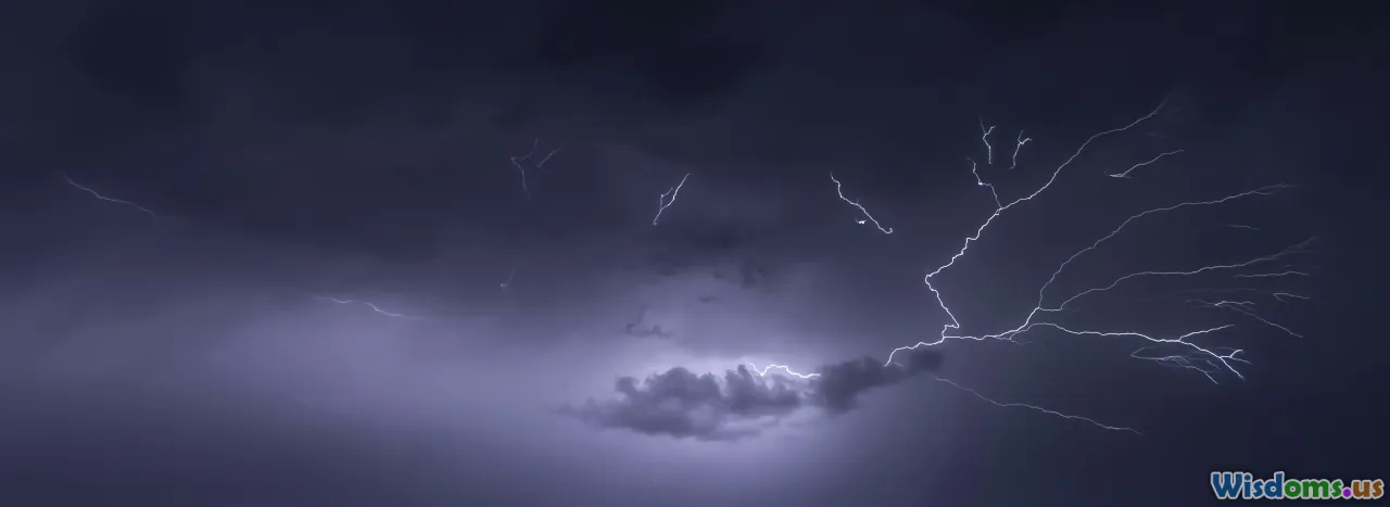 tropical storm, lightning, wind, canopy