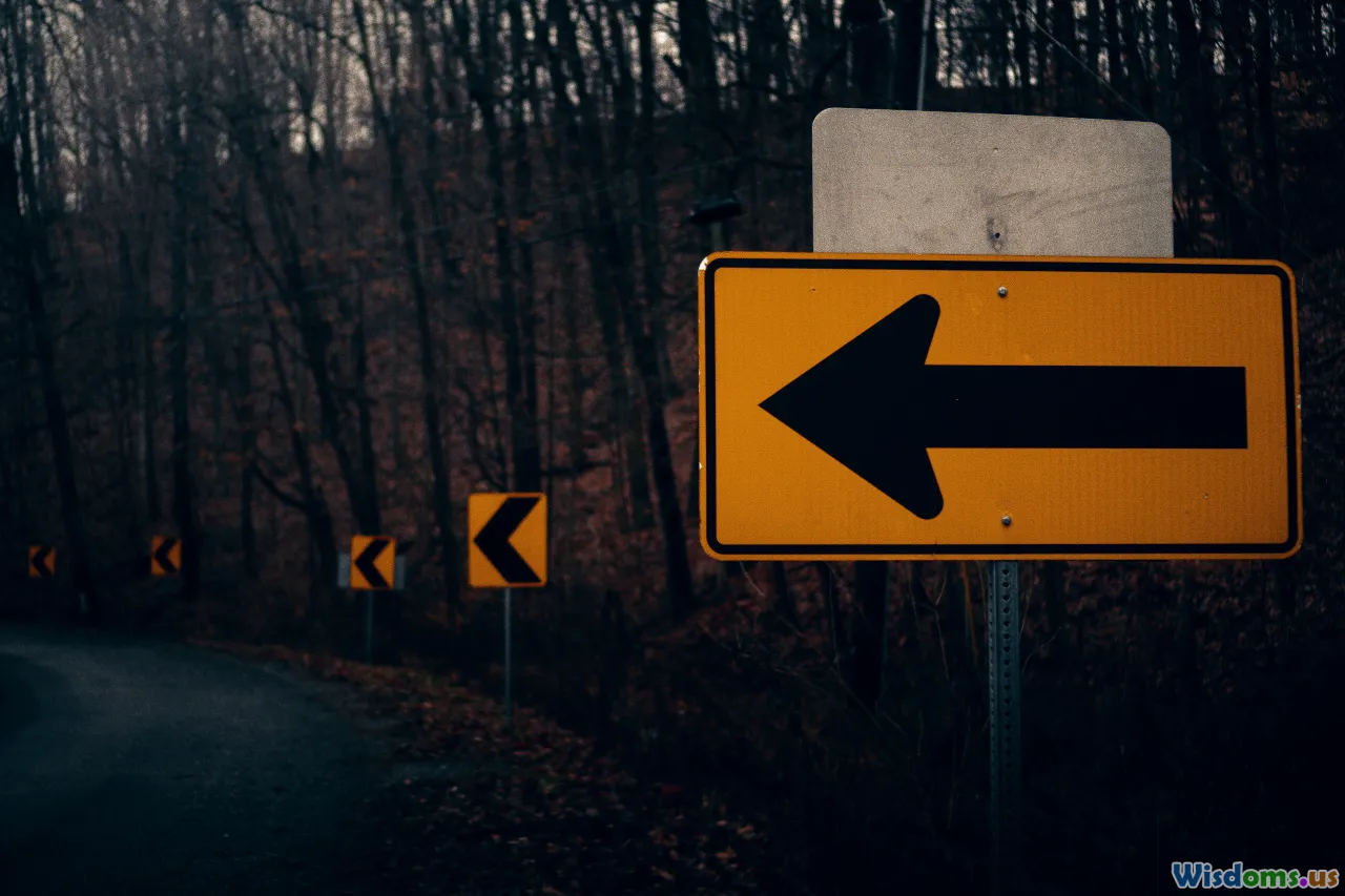 uncertainty, crossroads, change