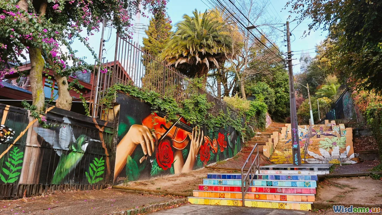 urban gardens, cityscape, mixed neighborhoods, public art