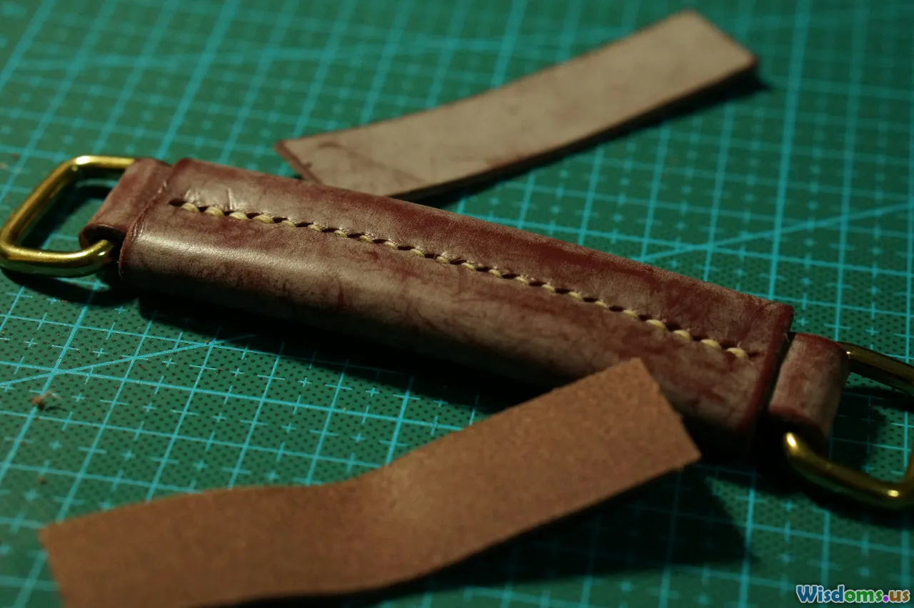 vegetable-tanned leather, tannery, leather tools, rolled leather hides