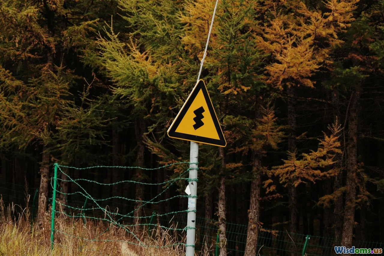 warning sign, trap, recovery, caution