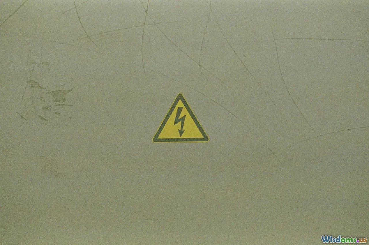 warning sign, wrench, diagnostics