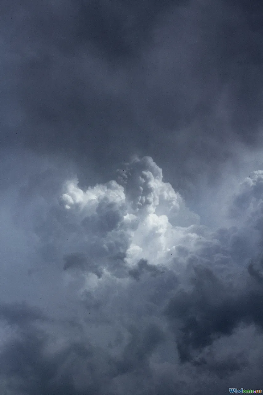 weather forecast, storm clouds, barometer, timeline