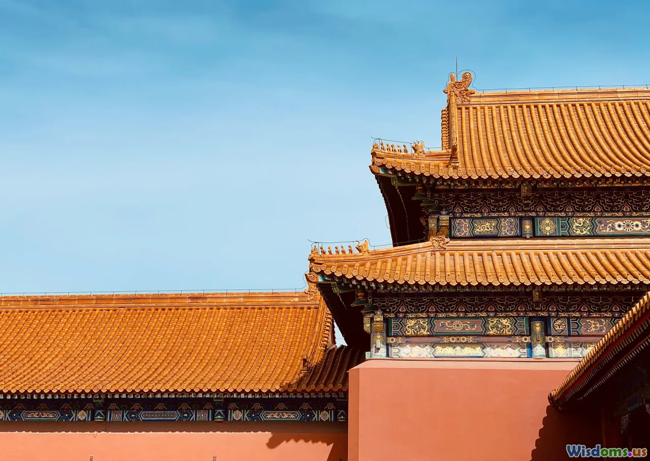 ancient architecture, city ruins, imperial palaces