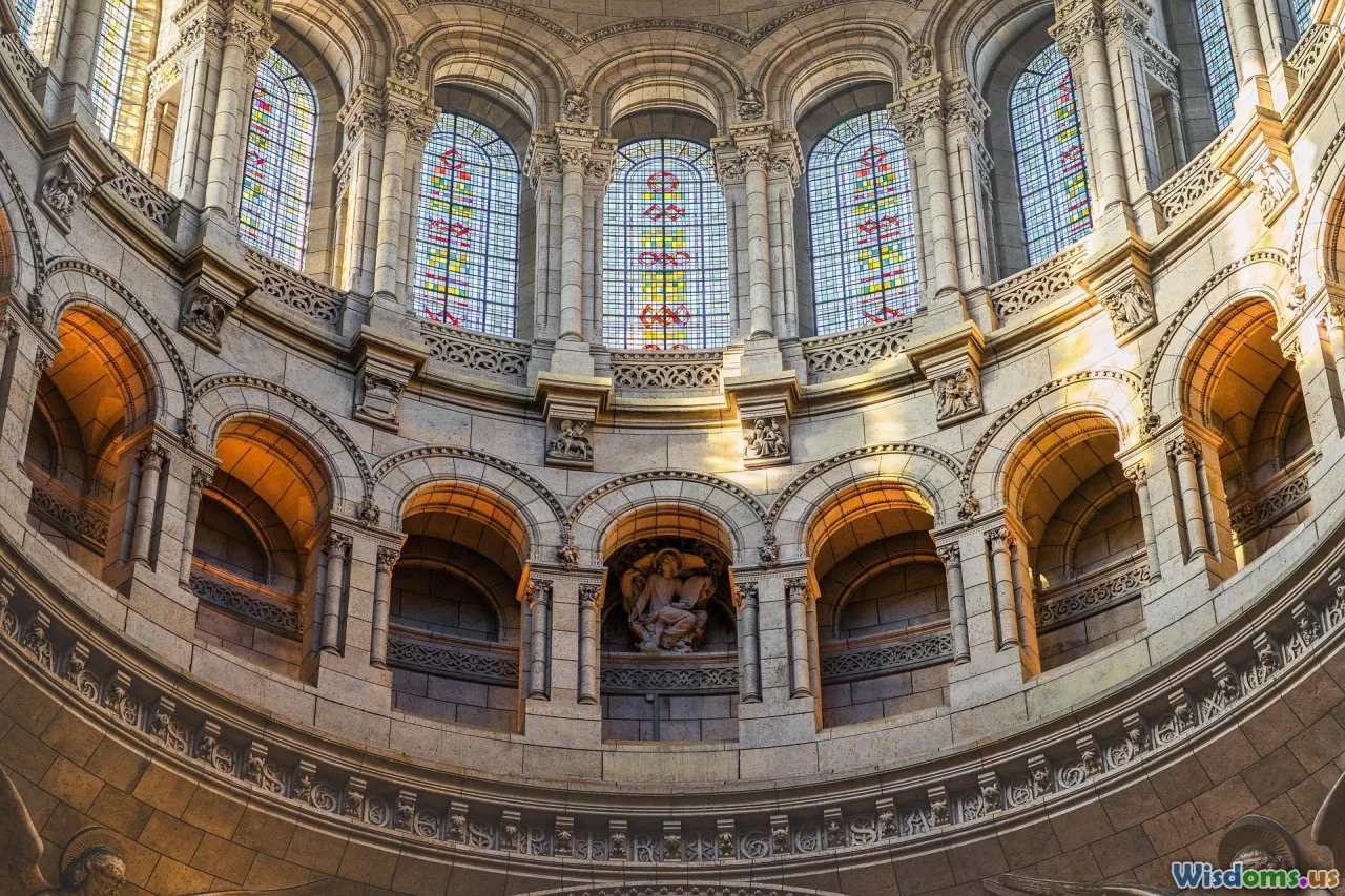 ancient mosaics, church domes, eastern churches, sacred groves