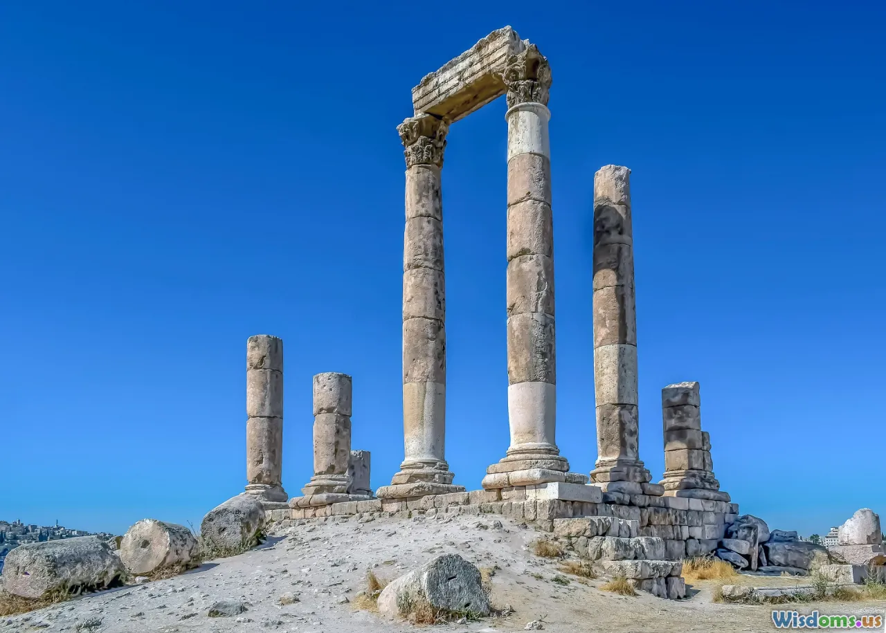 ancient statues, Mount Olympus, Roman temples, thunderbolts