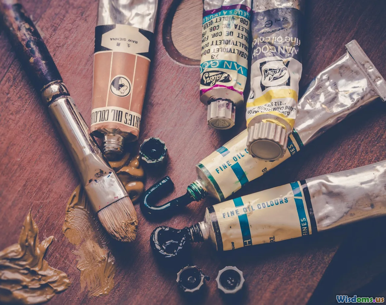 art supplies, artist studio, planning art projects