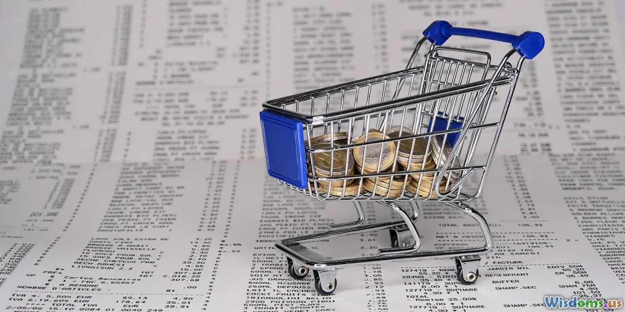 budget, receipts, beauty haul, flatlay