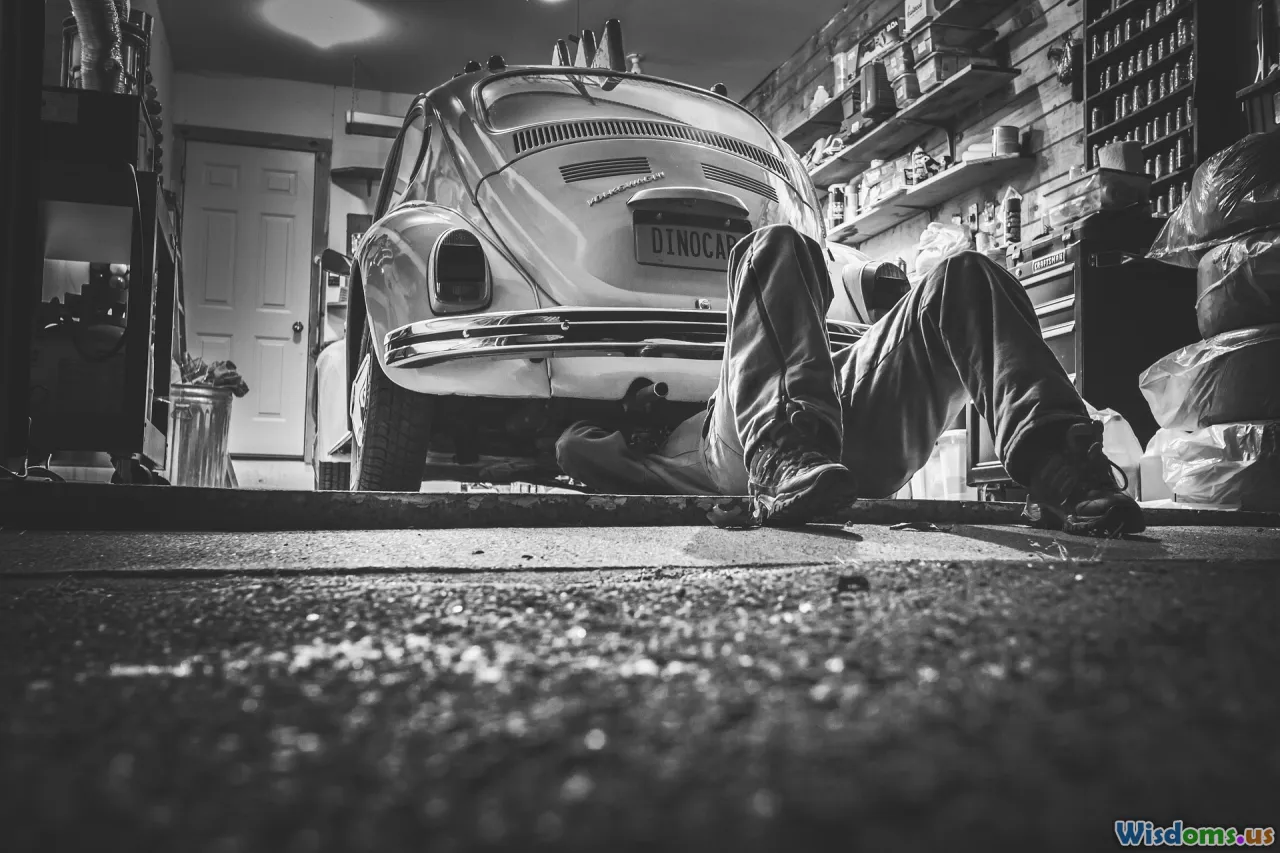 car repair, DIY mechanic, toolkit, workflow