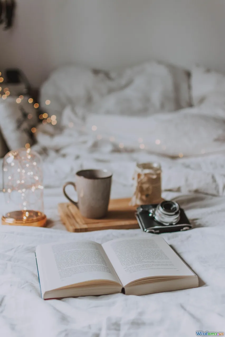 checklist, cozy home, device basket, candles