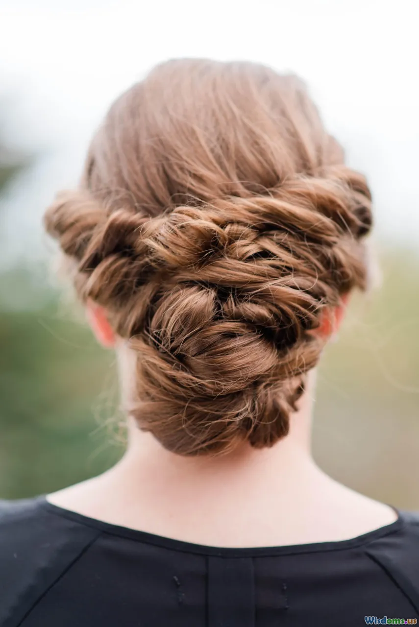 chic bun, low bun, elegant updo, formal hair