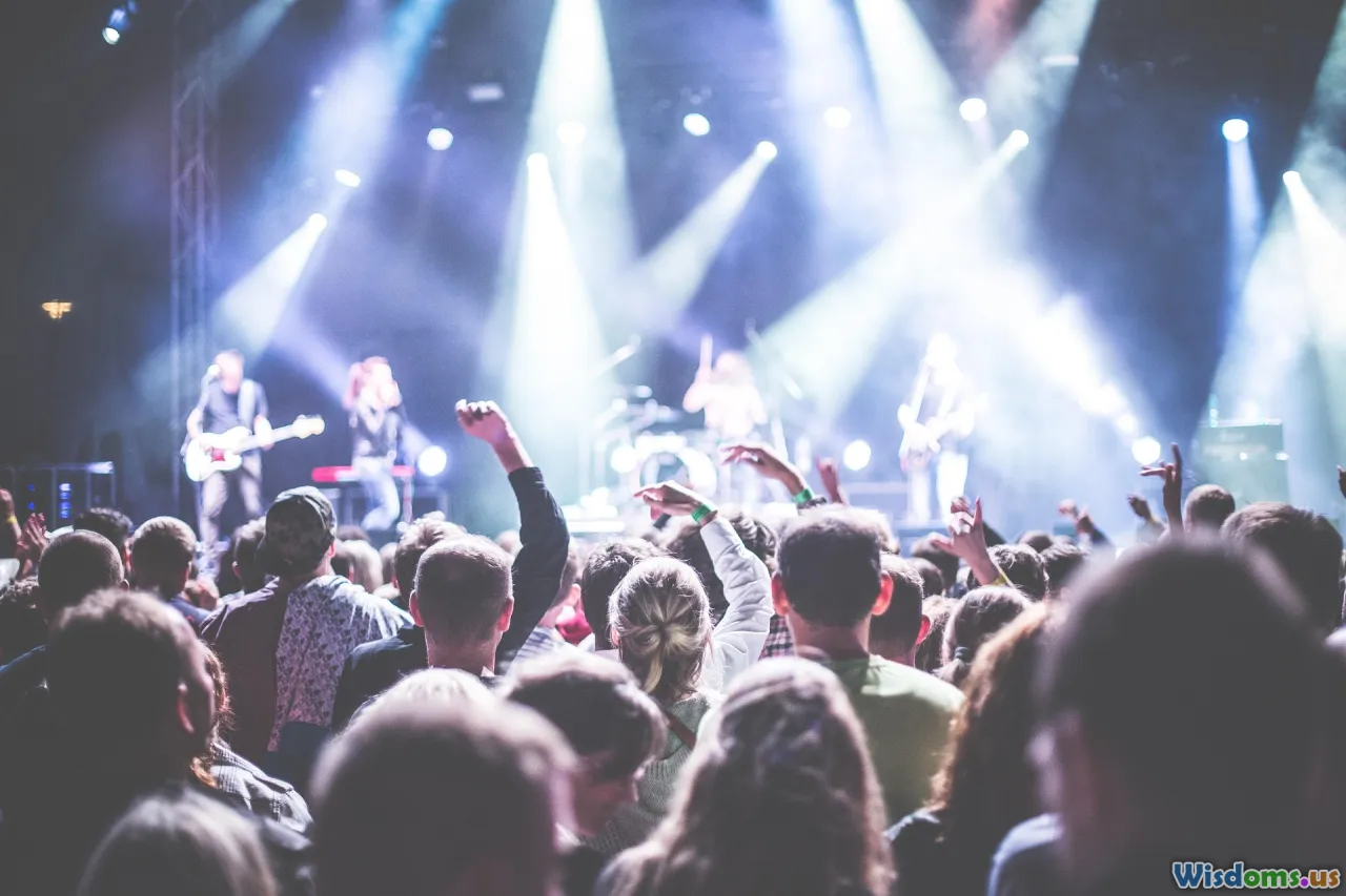 city nightlife, theaters, live music, art galleries