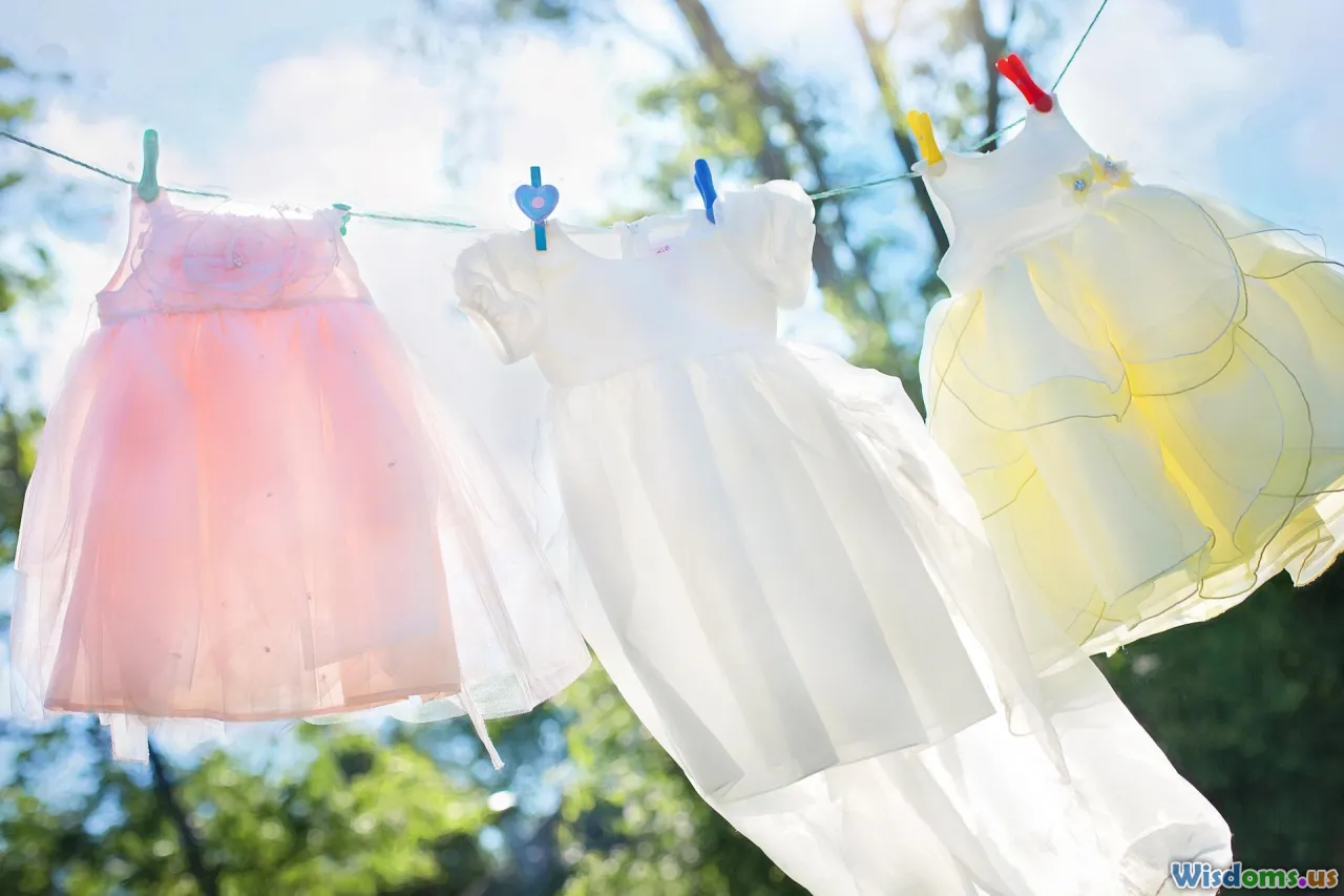 clean laundry, fabric care, gentle washing, clothes rack