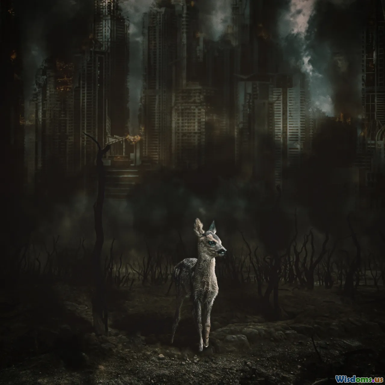 deforestation, river, pollution, community