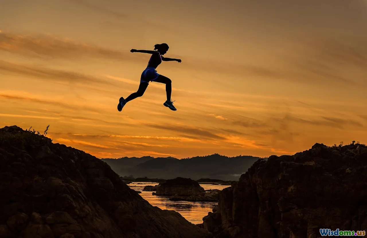 eskista, shoulder dance, athletic leap, village path