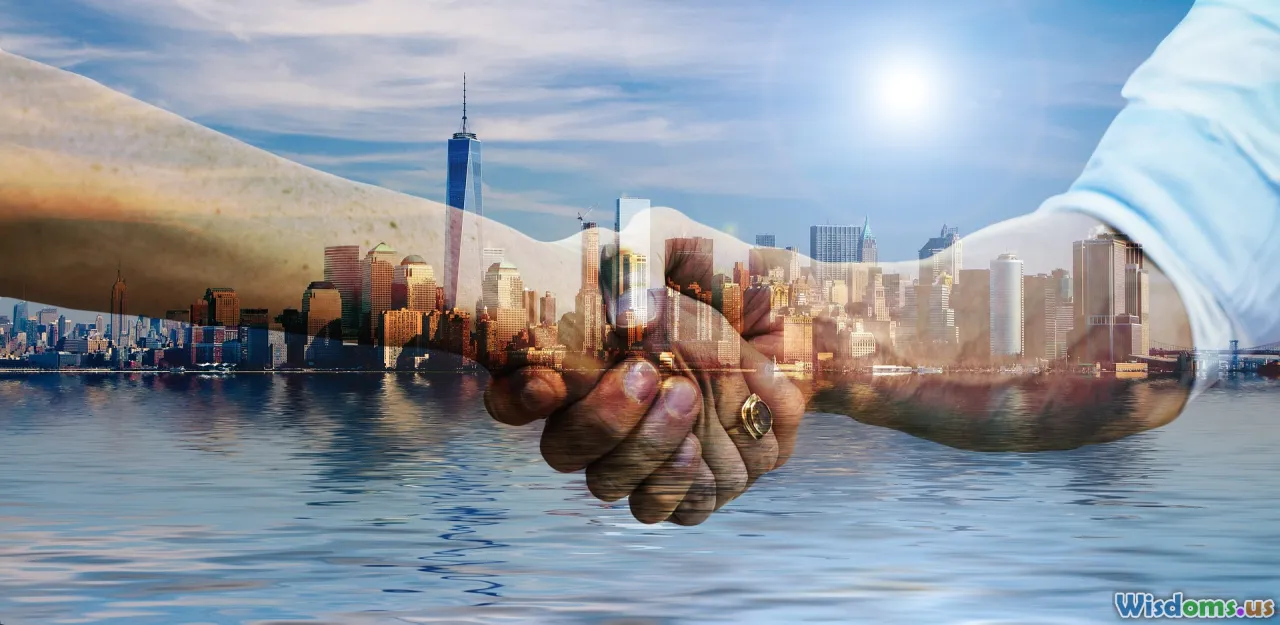 ethics, trust, handshake, business relations