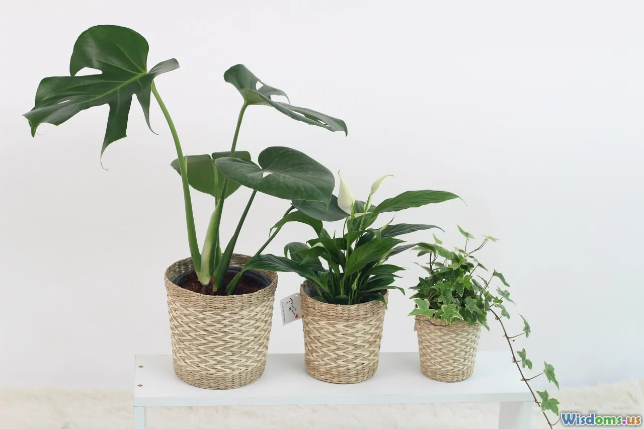 houseplants, greenery, air purification