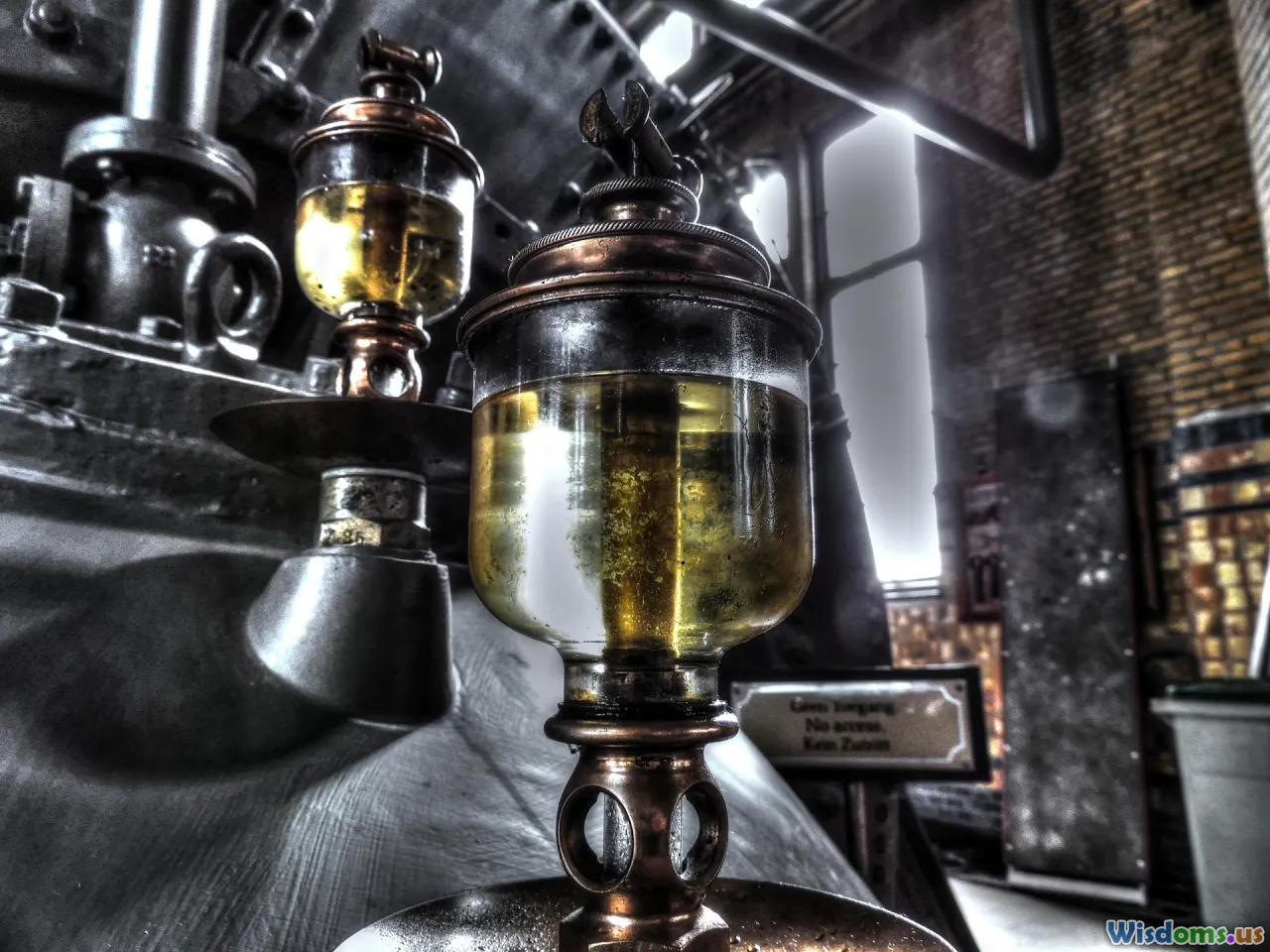 key oil, screwdriver, mechanics, lubrication