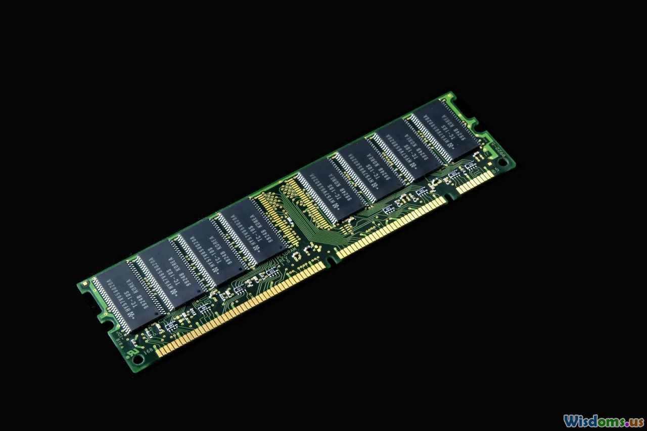 memory mapping, stack, RAM, ARM architecture