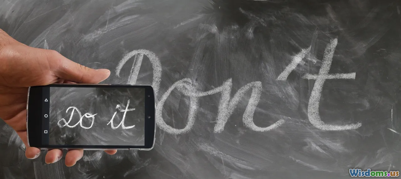 mistakes, tips, do and dont, advice