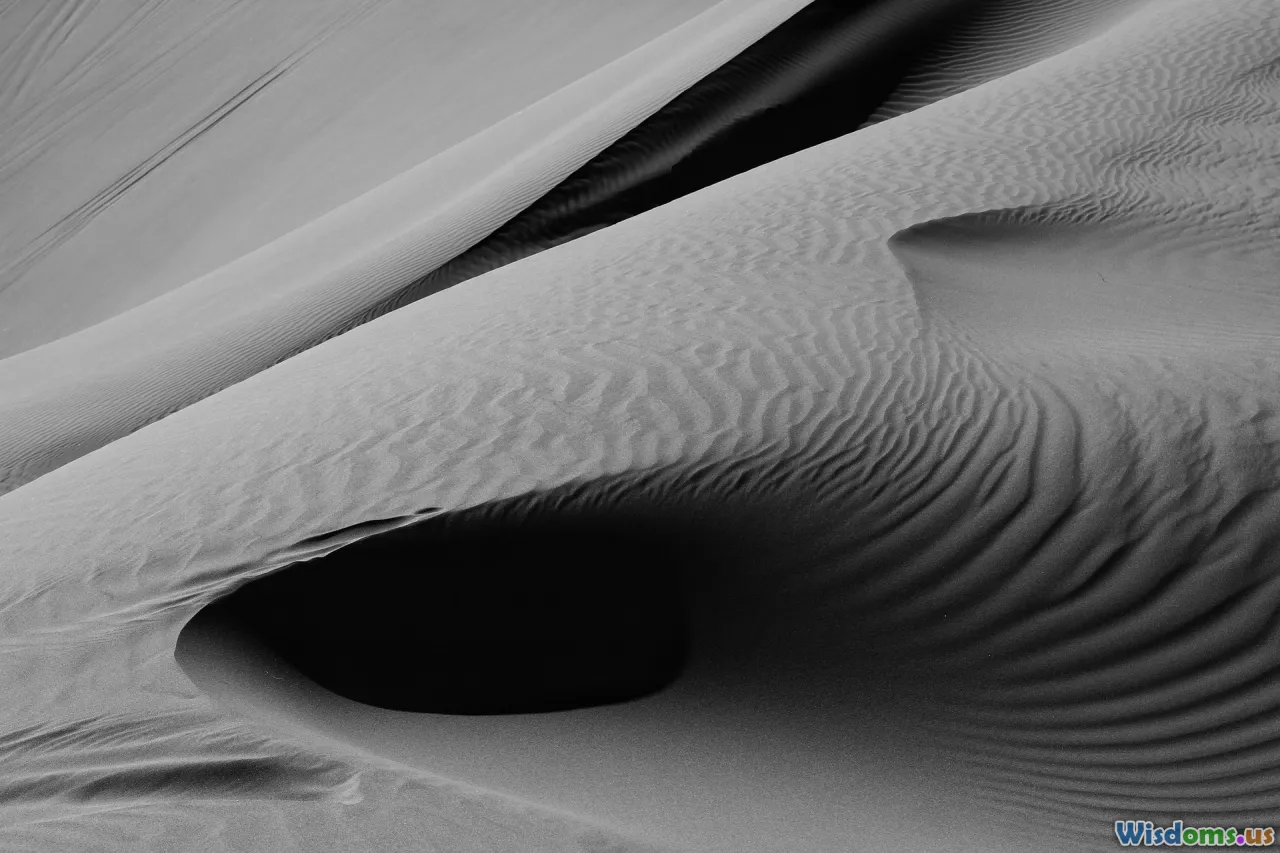 noisy data, random text, inconsistent signals, sparse patterns