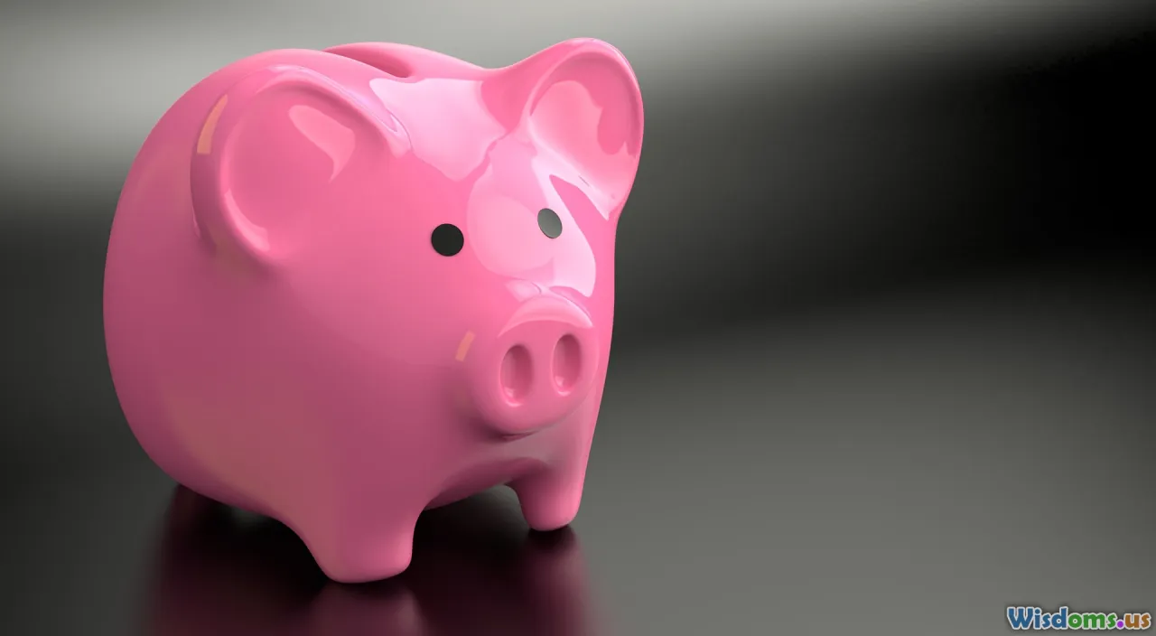 piggy bank, comparison chart, decision making, savings account