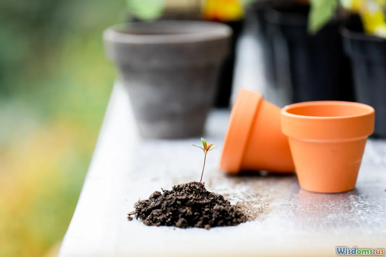 potting soil, planting herbs, soil MIX