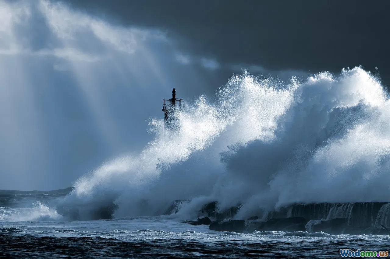 storm, lighthouse, resilience, empowerment