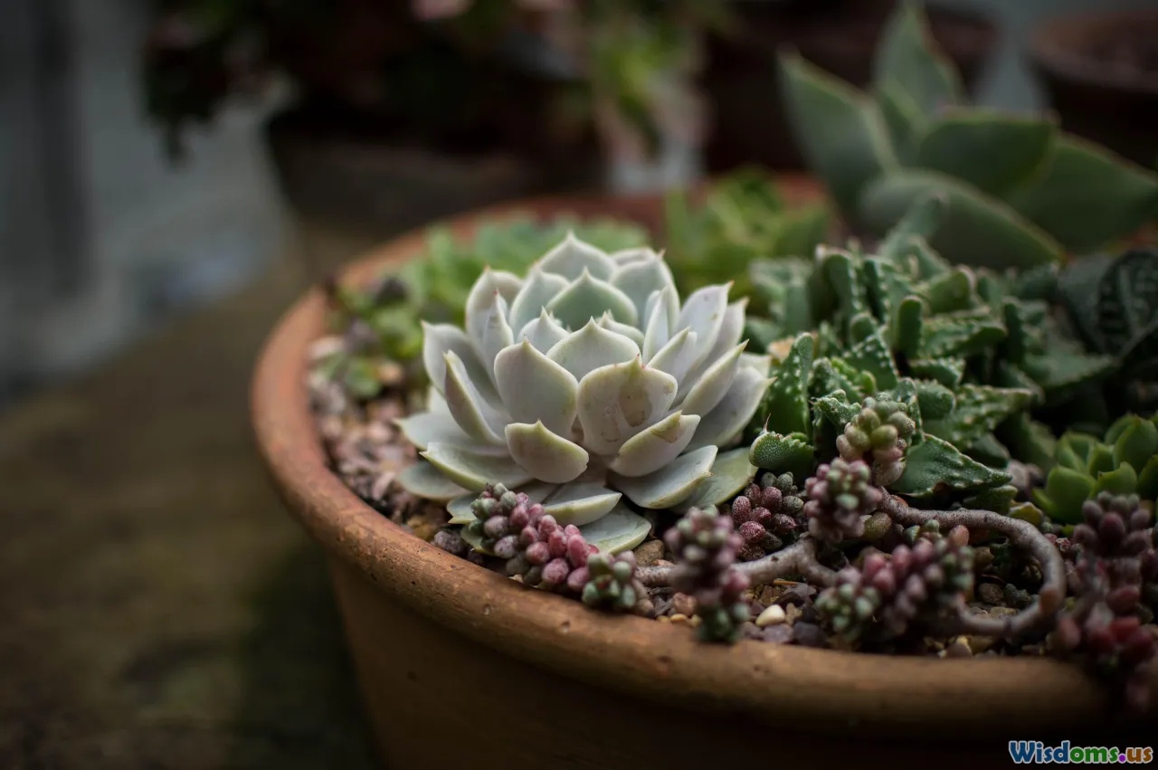 succulent planters, indoor herbs, houseplants