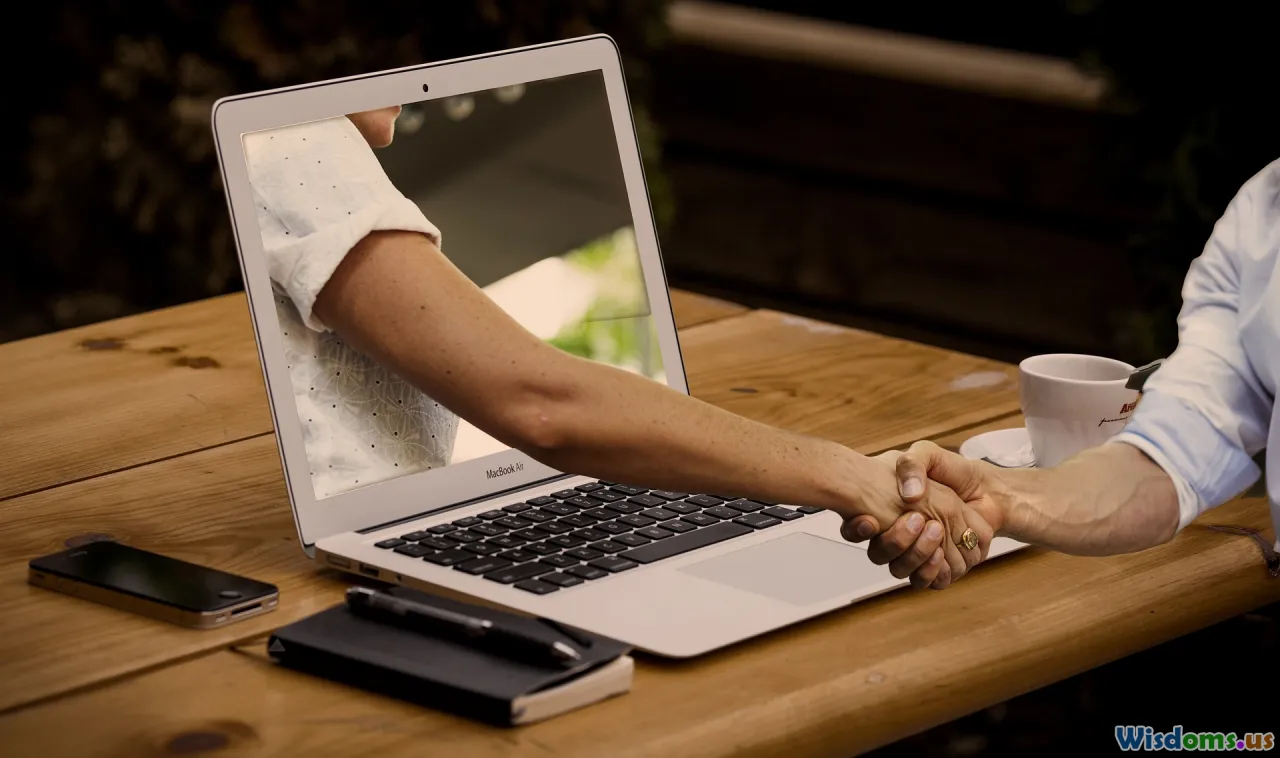 virtual meeting, remote teamwork, online networking