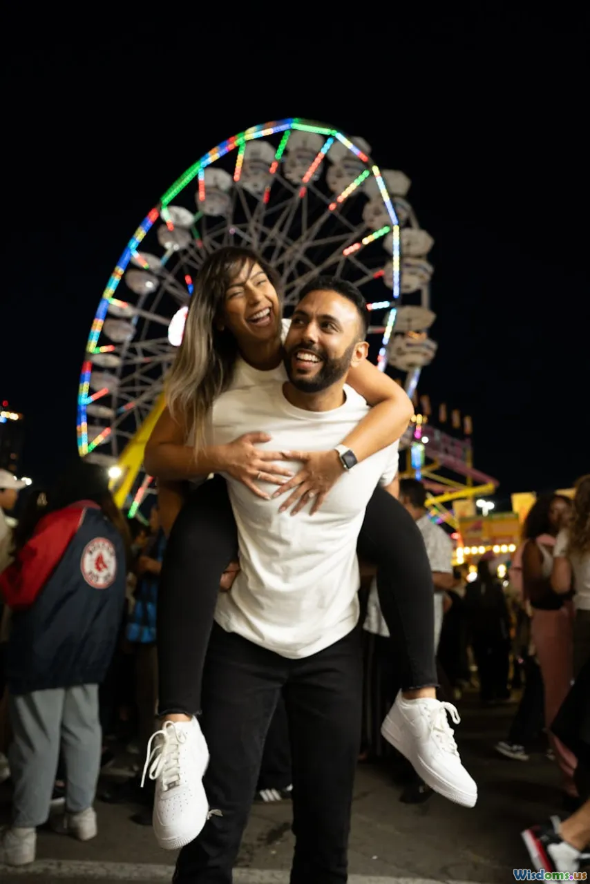 adventure date, cooking class, night city, couple laughing