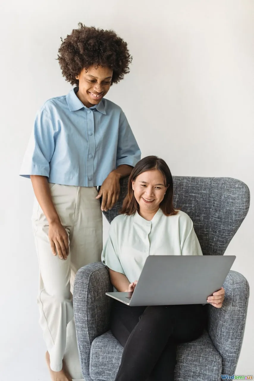 aspiring bloggers, brainstorming, youthful style, mentorship