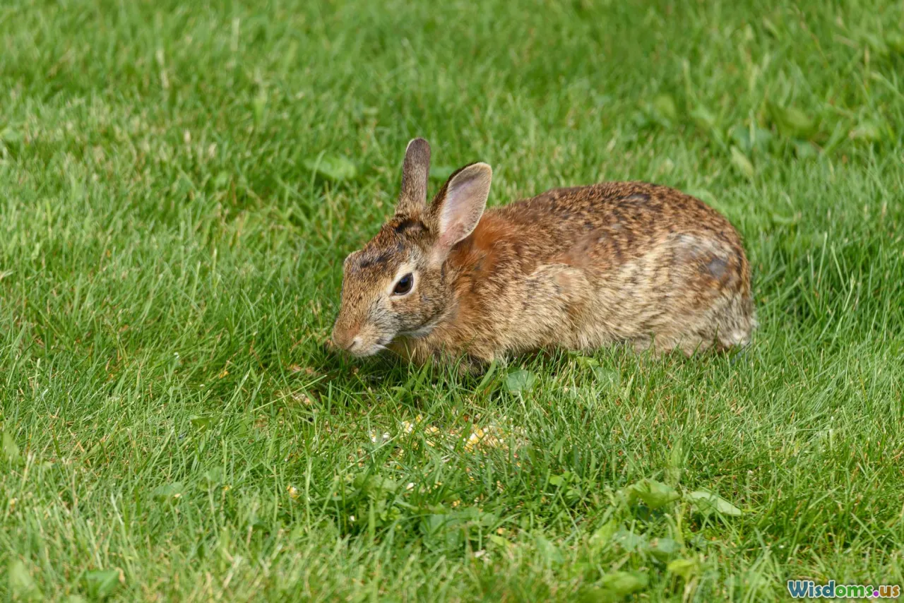 backyard, rabbit habitat, space planning