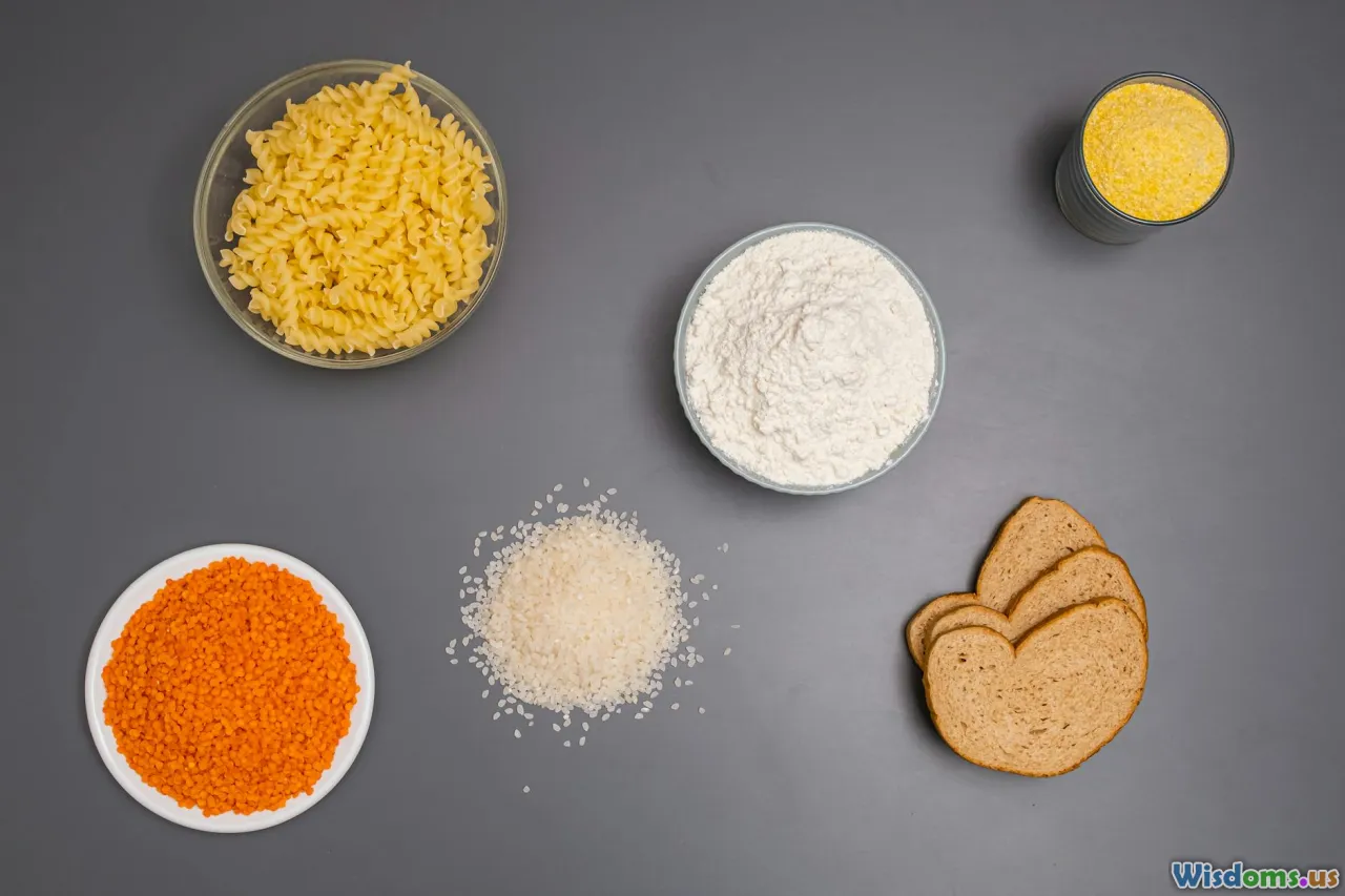 bread, pasta, rice, carbohydrates