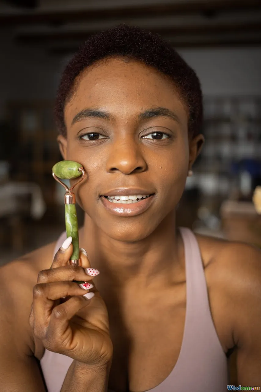 brow massage, facial massage, blood circulation, relaxation